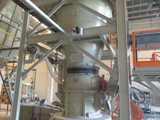 Molienda via seca con Molino Pendular by Solic Ingeniería de control