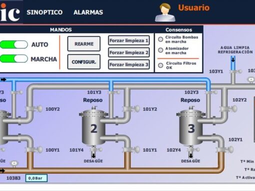 Filtros para la barbotina de los atomizadores by Solic Ingeniería de Control